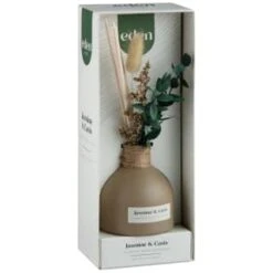 B&M Eden Life Reed Diffuser - Jasmine & Casis -B&M 395412 diffuser with dried flowers