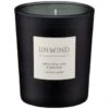 B&M Unwind Scented Candle - Ylang Ylang & Rose & Patchouli -B&M 395420 small candle unwind