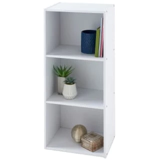 B&M Essentials 3 Tier Shelf - White 3 B&M Essentials 3 Tier Shelf - White