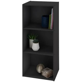 B&M Essentials 3 Tier Shelf - Black 3 B&M Essentials 3 Tier Shelf - Black