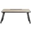 B&M Michigan Folding Laptop Table -B&M 395693 michigan folding laptop table