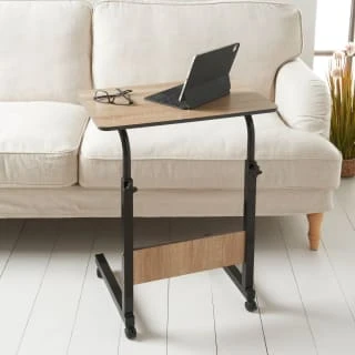 B&M Michigan Adjustable Laptop Table With Wheels 3 B&M Michigan Adjustable Laptop Table With Wheels