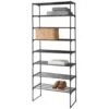 B&M Essentials 8 Tier Storage Shelf -B&M 395740 essentials 8 tier storage shelf