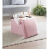 B&M Square Storage Cube - Pink 2 B&M Square Storage Cube - Pink -B&M 395864 square cube pink