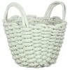 B&M Thick Rope Basket - Green -B&M 395889 thick rope basket green