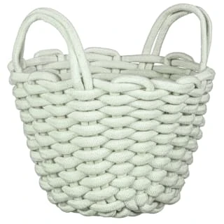 B&M Thick Rope Basket - Green 3 B&M Thick Rope Basket - Green