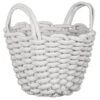 B&M Thick Rope Basket - Grey -B&M 395890 thick rope basket grey