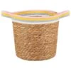 B&M Rainbow Handle Basket -B&M 395930 rainbow handle basket