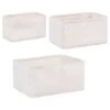 B&M Set Of 3 Boucle Baskets 1 B&M Set Of 3 Boucle Baskets -B&M 395962 3pk boucle backets