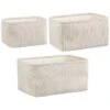 B&M Cord Baskets 3pk -B&M 395964 3pk cord baskets