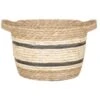 B&M Mono Wicker Basket -B&M 395977 mono wicker basket