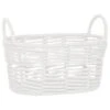 B&M Rope Basket - White -B&M 395979 rope basket white