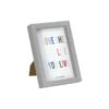B&M Colourblock Frame 4 X 6" - Silver -B&M 396248 basic colourblock frame 4x6 silver 2