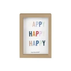 B&M Colourblock Frame 4 X 6" - Gold -B&M 396250 basic colourblock frame 4x6 gold