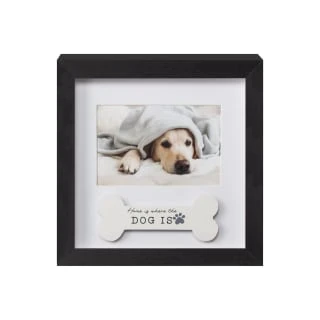 B&M Box Photo Frame - Home Is Where The Dog Is 4 B&M Box Photo Frame - Home Is Where The Dog Is - Image 2