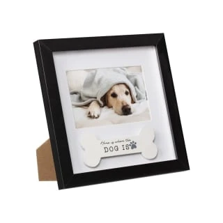 B&M Box Photo Frame - Home Is Where The Dog Is 3 B&M Box Photo Frame - Home Is Where The Dog Is