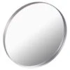B&M Silver Round Small Mirror 1 B&M Silver Round Small Mirror -B&M 396379 silver round small mirror