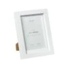 B&M New York Box Photo Frame - 4 X 6" - White -B&M 396446 new york box frame mounted 5x7 white
