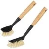 B&M Bamboo Dish Brushes 2pk 2 B&M Bamboo Dish Brushes 2pk -B&M 397041 2pk bamboo dishbrushes 2